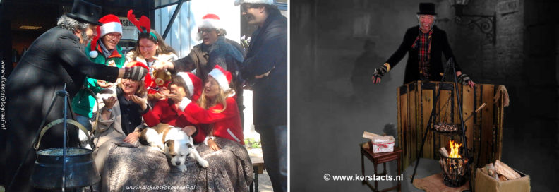 Scrooge personage en Kastanjepoffer, Het juiste Charles Dickens Entertainment voor uw kerstfeest, www.kerstacts.nl