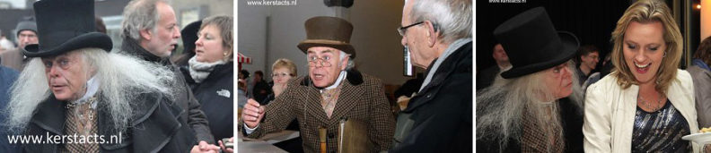 De Dickensverteller is Charles Dickens Entertainment voor een sfeervol kerstfeest, www.kerstacts.nl
