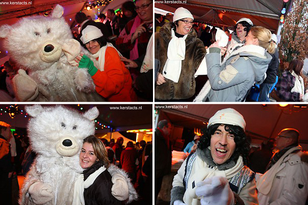 IJsbeer & De Eskimo. Deze lieve ijsbeer heeft een koude achtergrond maar geeft zoveel warmte en geeft een hoog knuffelgehalte www.kerstacts.nl