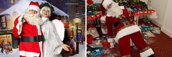 Santa's Delivery, Kerstattenties, Kerstpakketten bezorgen, Muzikale Kerstaubade, Kerstartiest, Kersttijd, Kerstman, Kerstelf, Dickenscrooner, Kerstengel, Kerstlied, Kerstliedjes, Kerstentertainment, kerstman, kerstartiesten, winter acts, kerstact, kerstacts, entertainment, kerstartiesten boeken, winterentertainment boeken, kerstmuziek, artiesten boeken, winter, kerst, christmas, kerst, artiestenbureau, Govers Evenementen, themafeest, winkelcentrum kerst, Dickenskoor, charles dickens entertainment, kerst steltenlopers, kerstmuzikanten, Kerstman met zijn charmante Kerstengel. Een komische, rondlopende act waarbij veel interactie met het publiek plaatsvindt. 