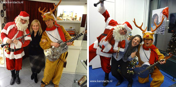 Santa's Delivery, Kerstattenties, Kerstpakketten bezorgen, Muzikale Kerstaubade, Kerstartiest, Kersttijd, Kerstman, Kerstelf, Dickenscrooner, Kerstengel, Kerstlied, Kerstliedjes, Kerst artiest, kerstartiest, kerstmuzikanten, kerst muzikanten, kerstmuziek, kerst muziek, kerstshow, kerst show, kerstentertainment, kerst entertainment, kerst, kerst acts, kerst act, kerstacts, kerstact, kerst en winter muziek, kerst en winter artiesten, kerst en winter entertainment, kerstthema, thema kerst, kerstmuziek, kerstmuzikanten, bandje, kerstentertainment, kerstartiesten boeken, muzikanten boeken, kerstkoor, themafeest, winterentertainment, wintermuziek, muziektrio, muziekduo, kerstzanger, kerstact, kerst repertoire, kersttijd, akoestiche muziek, mobiele muziek, winterfeest, nieuwjaarsfeest, stijlvolle muziek, muzikaal entertainment, kerstmis, kerstdiner, kerstborrel, kerstviering, kerstmarkt, kerstman muziek, white Christmas, Govers Evenementen, Kerstmuziek, Kerstman & Rudolf. Deze twee rasmuzikanten schromen zich niet om in de decembermaand in een andere huid te kruipen, www.kerstacts.nl