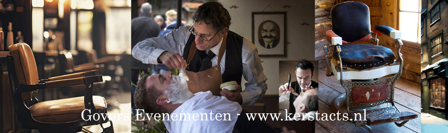 Charles Dickens Barbier, te boeken bij Govers Evenementen, www.kerstacts.nl Barbier boeken, mobiele barbier, Charles Dickens entertainment, Dickens entertainment, kerst entertainment, kerstfeest, kerstsfeer Charles Dickens